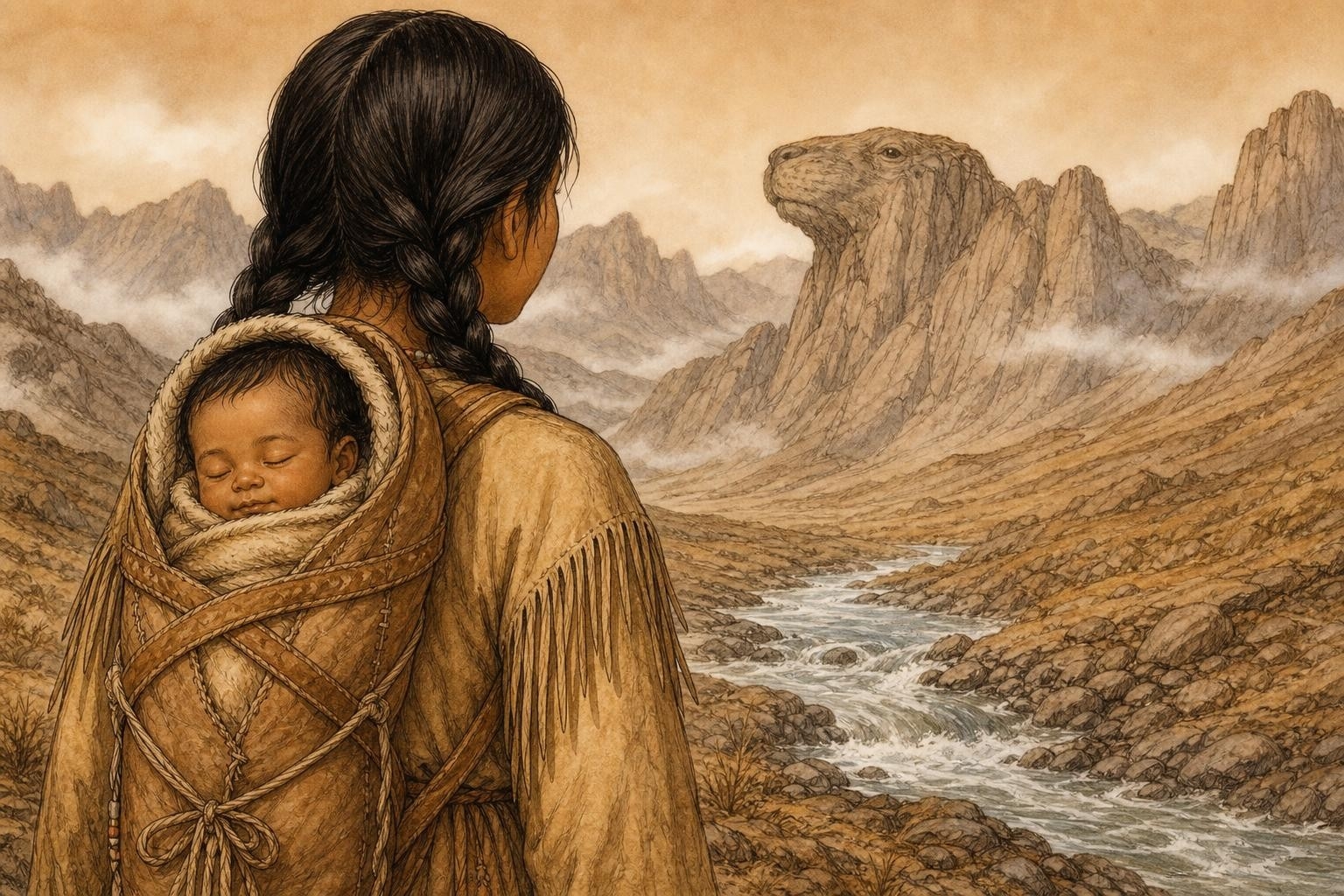 Two Captains, One Baby, and a Beaver-Shaped Rock