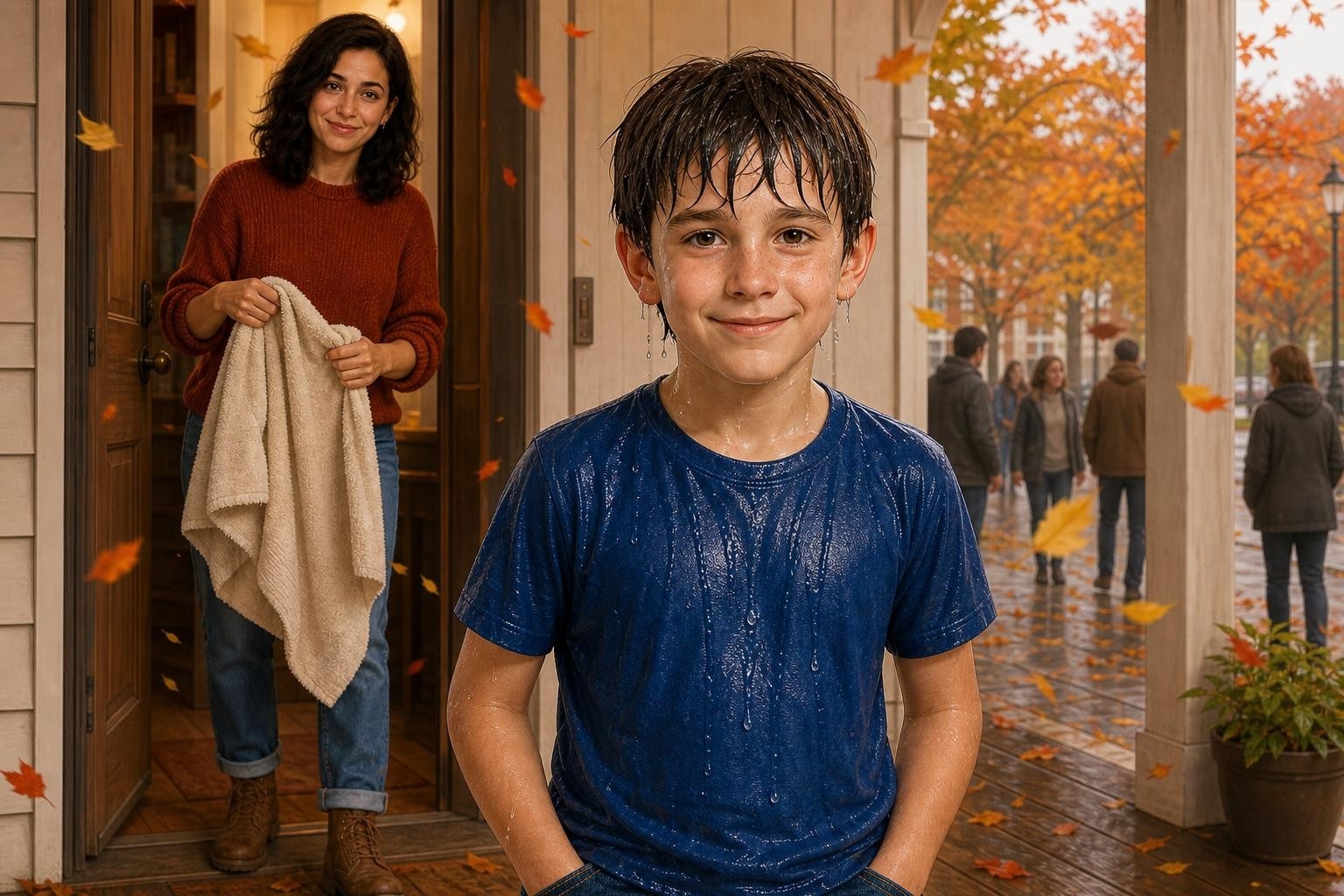 Who Framed the Wet Hair?
