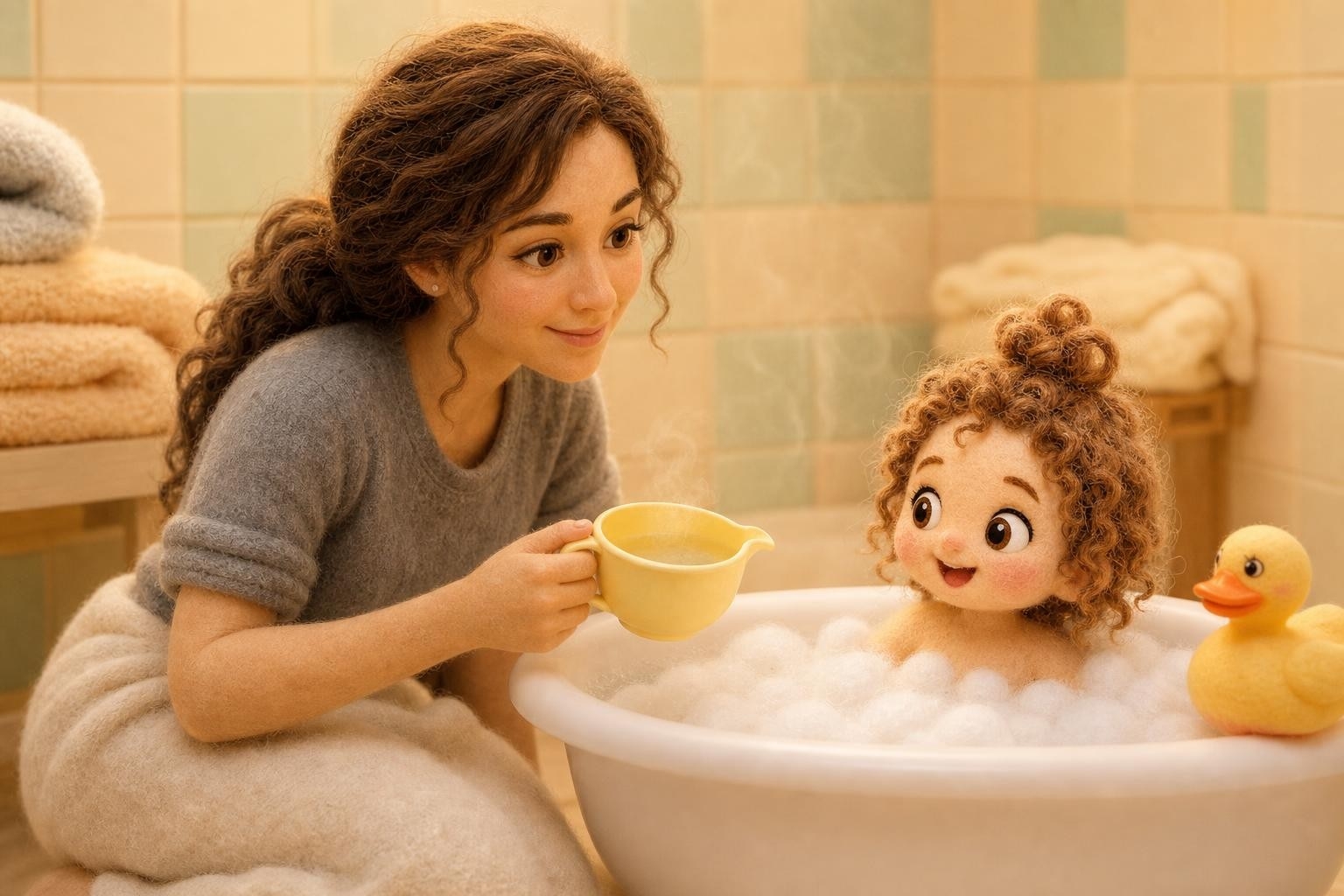 A Bird in the Bathtub