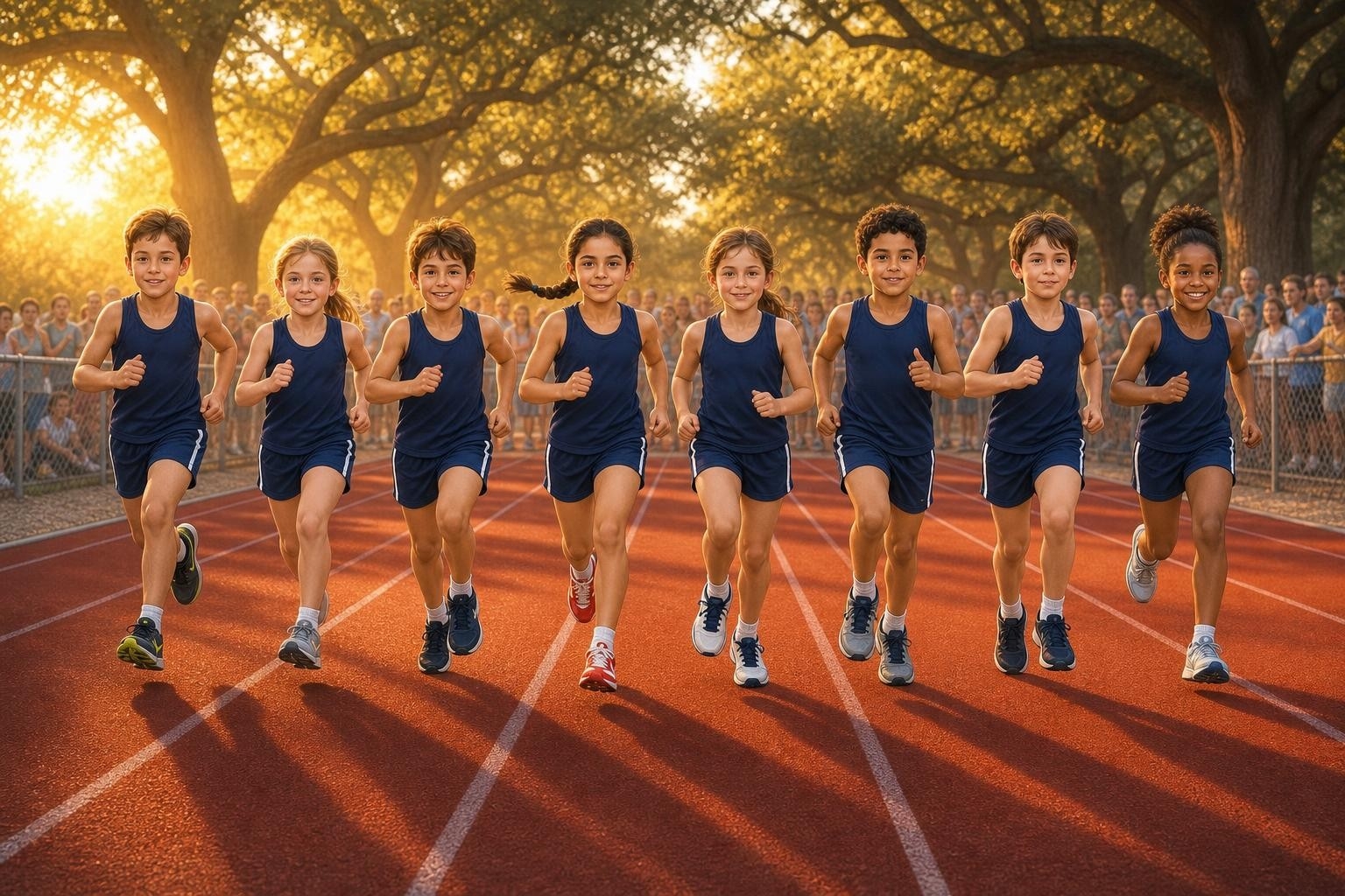 A One-Runner Relay Race
