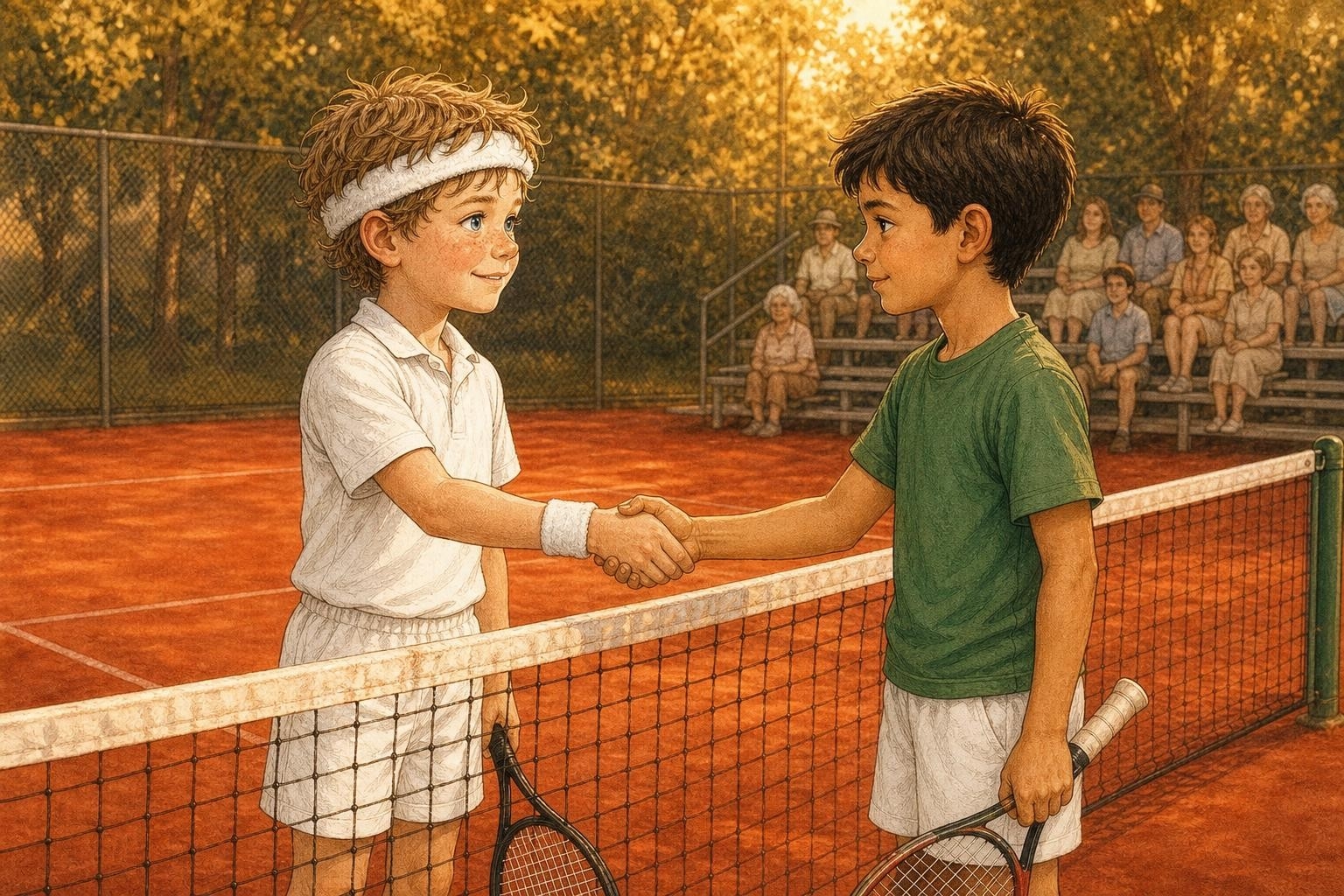 The Rule of the Second Handshake