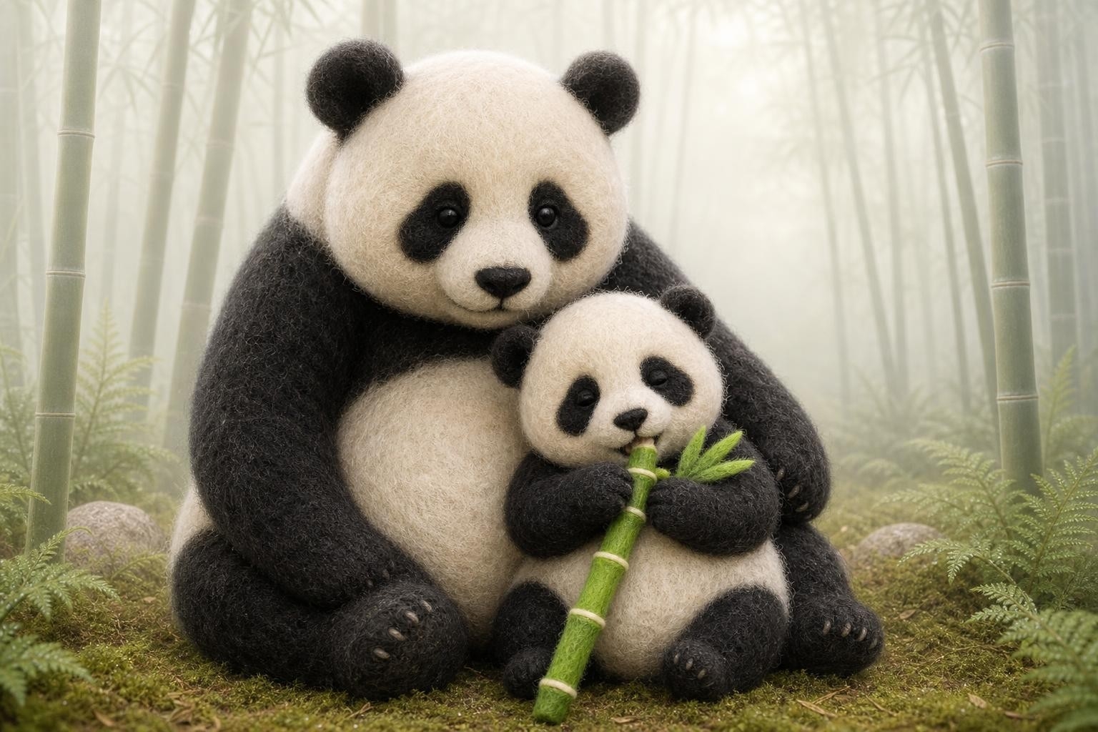 Upside-Down Panda