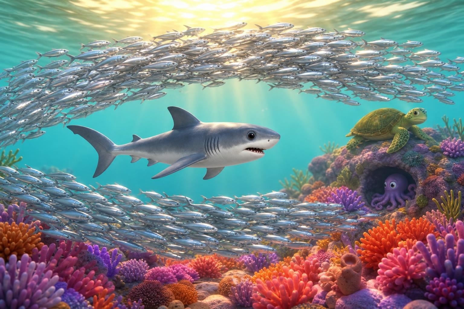 Little Shark Must Not Stop