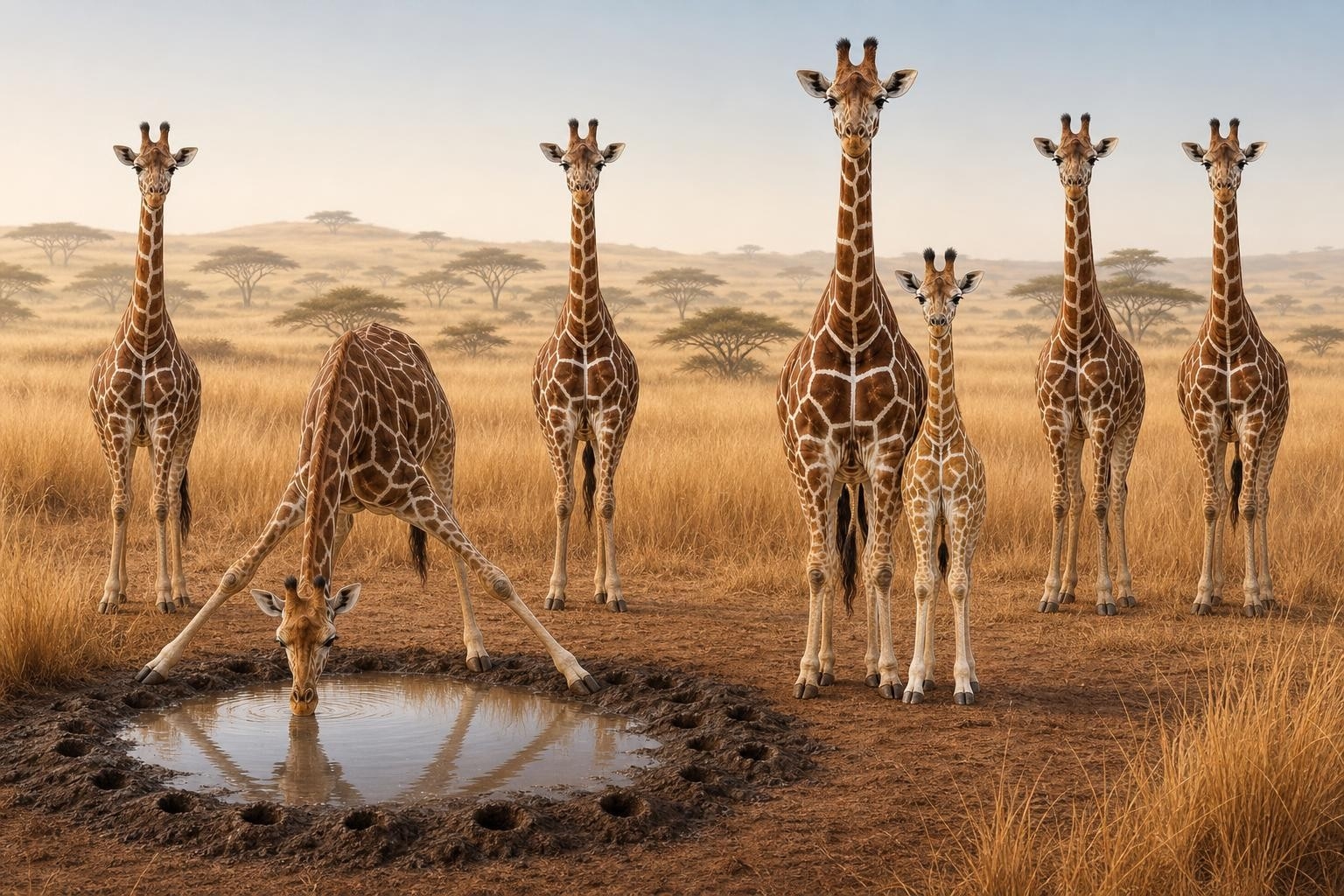 The Puddle That Scares Giants