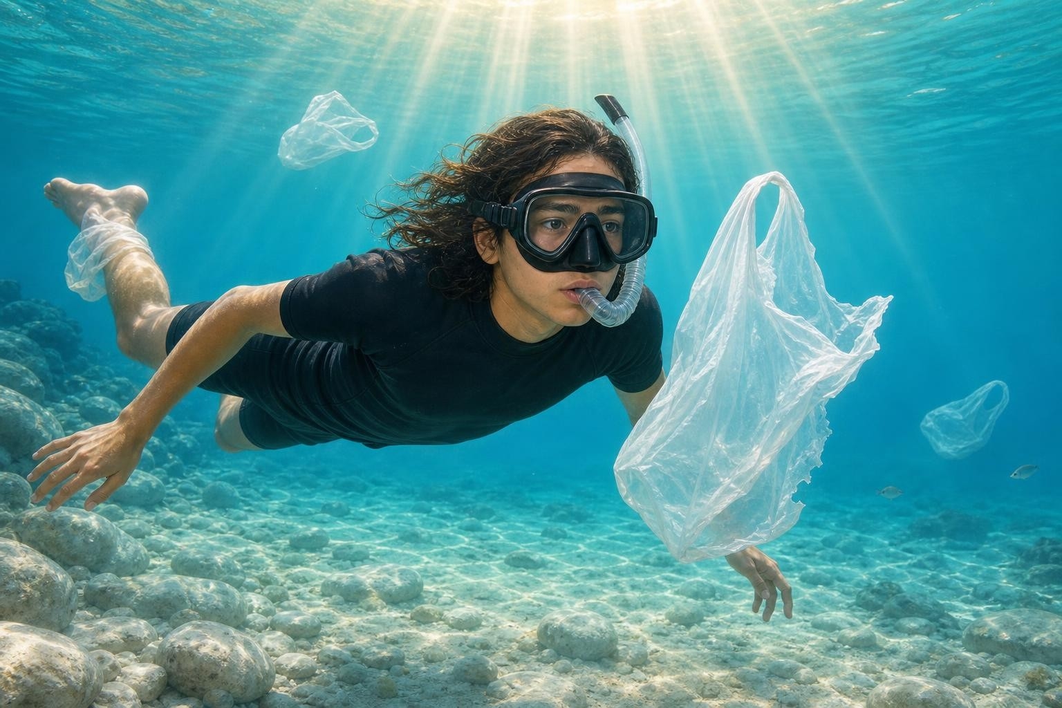 Three Fish, Twenty Bags