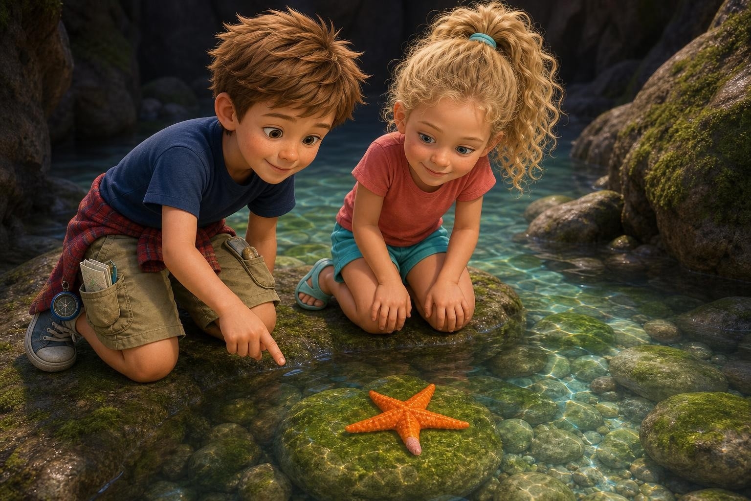 A Starfish with a Pink Finger