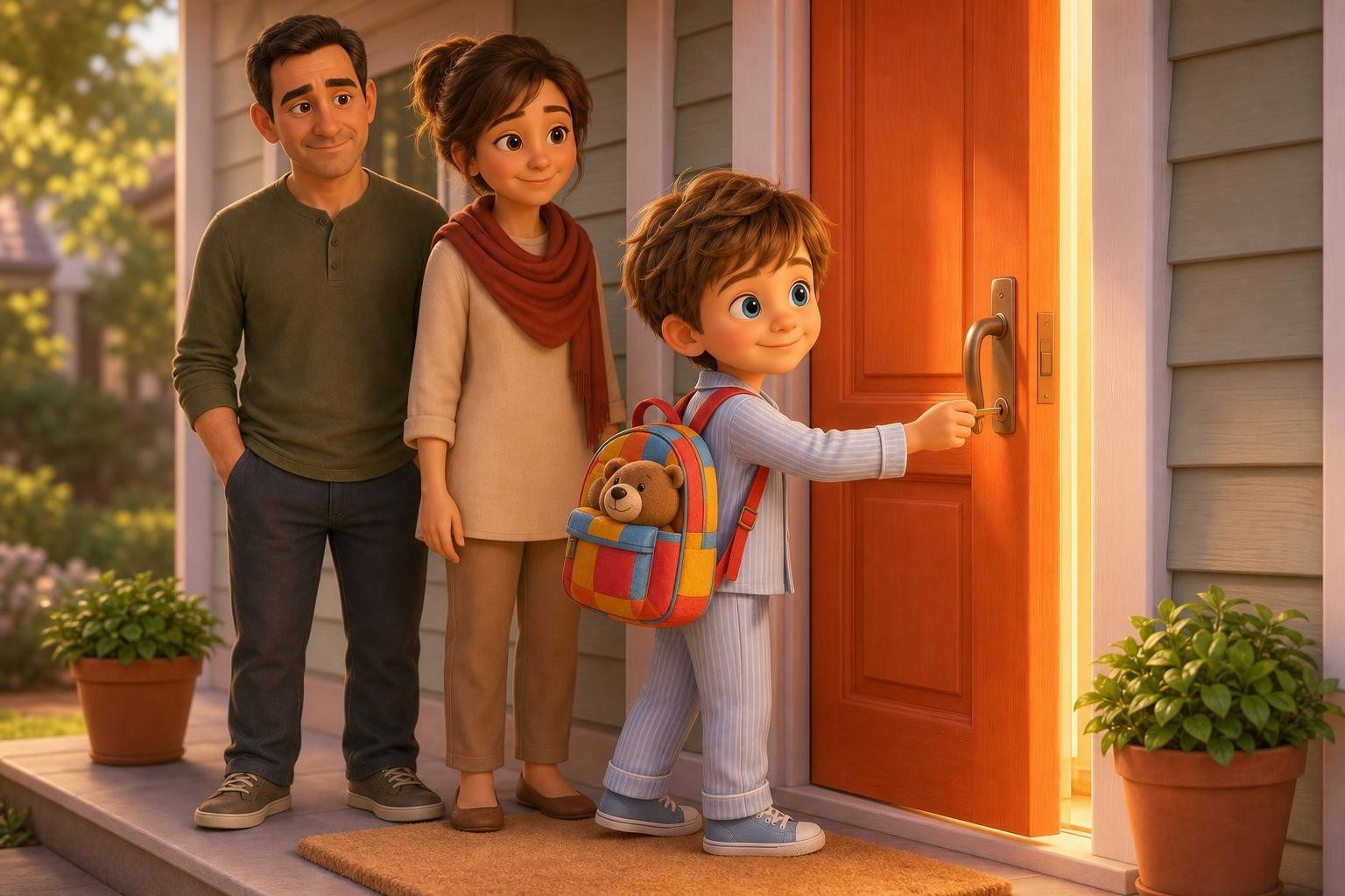 The Key to the Orange Door
