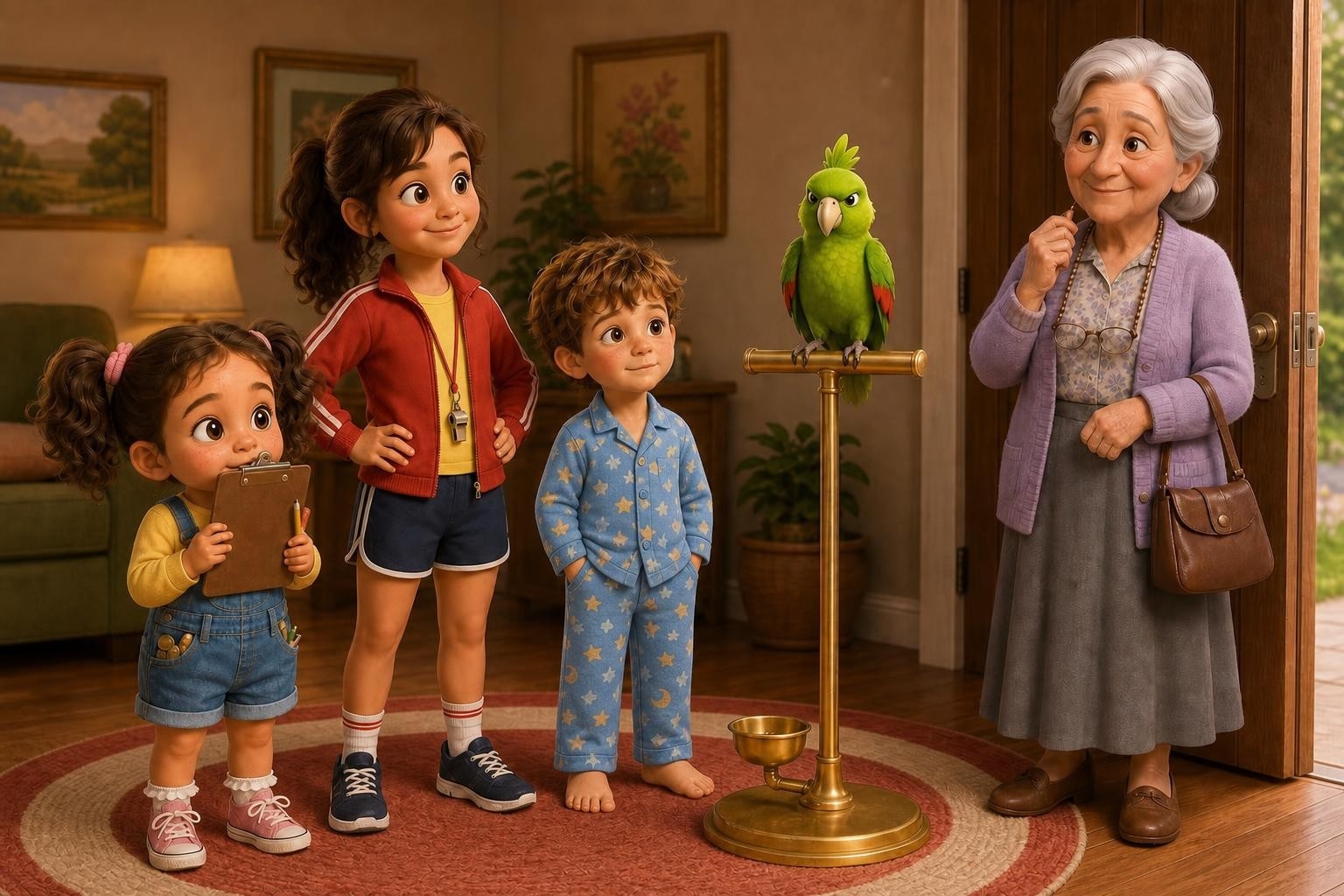 The Parrot Who Trains Children