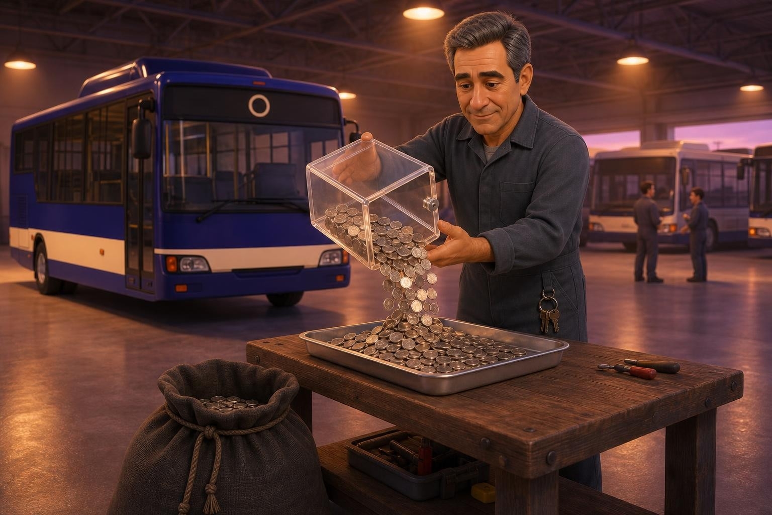 The Shekel That Disappeared in the Clear Coin Box