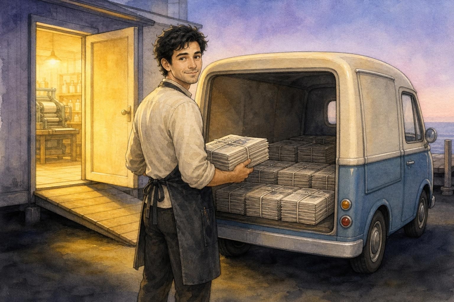 The Truck That Drives on Tiptoe