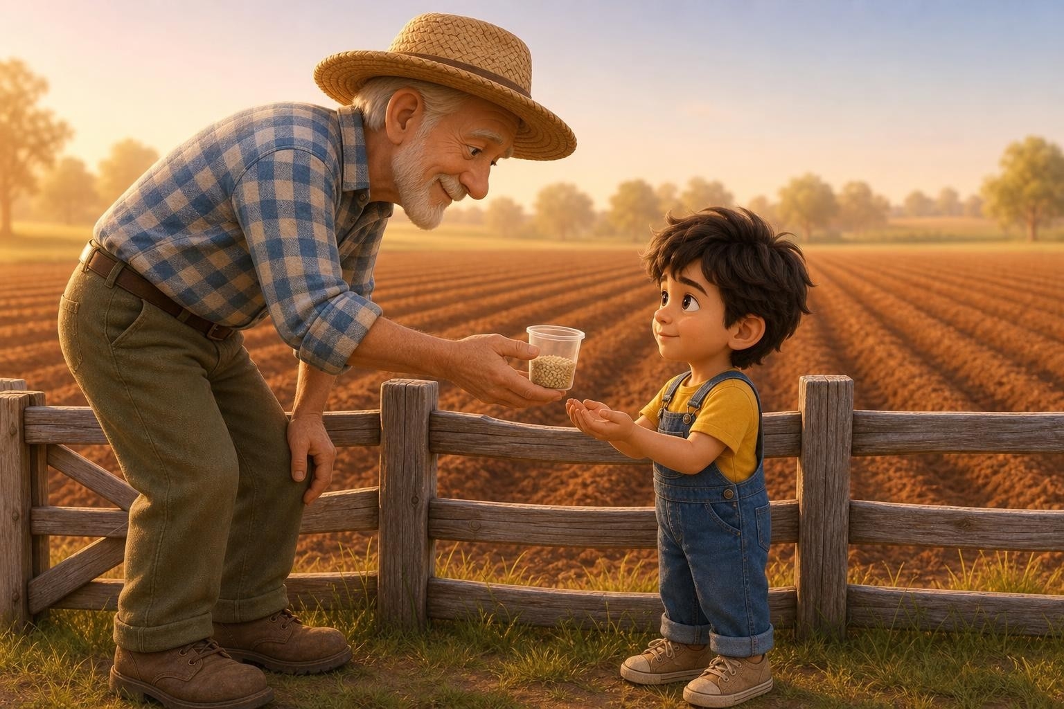 Giant Tractor, Tiny Cup