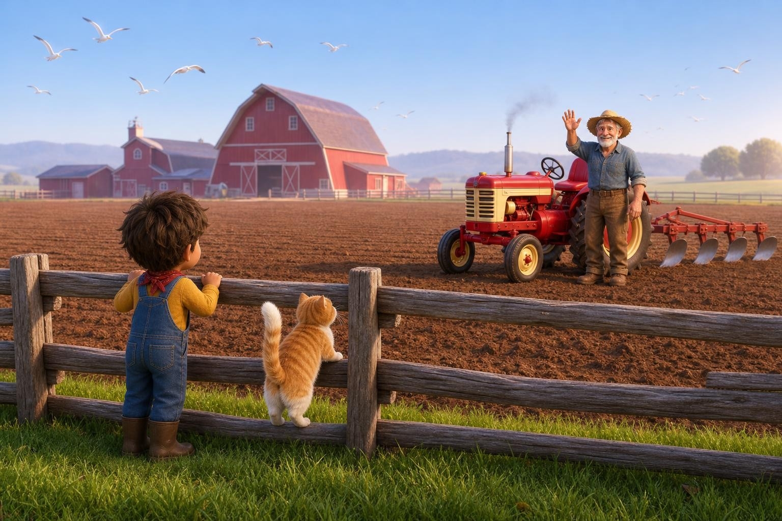 One, Two, Tractor!