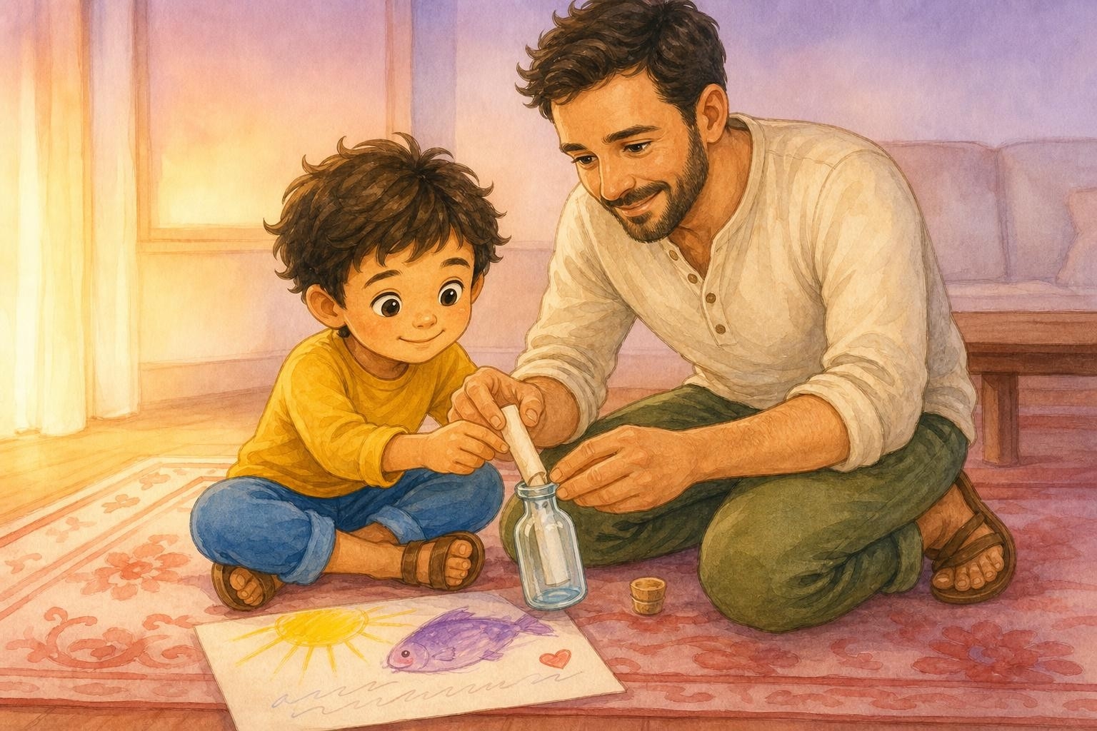 A Giant Sun Inside a Bottle