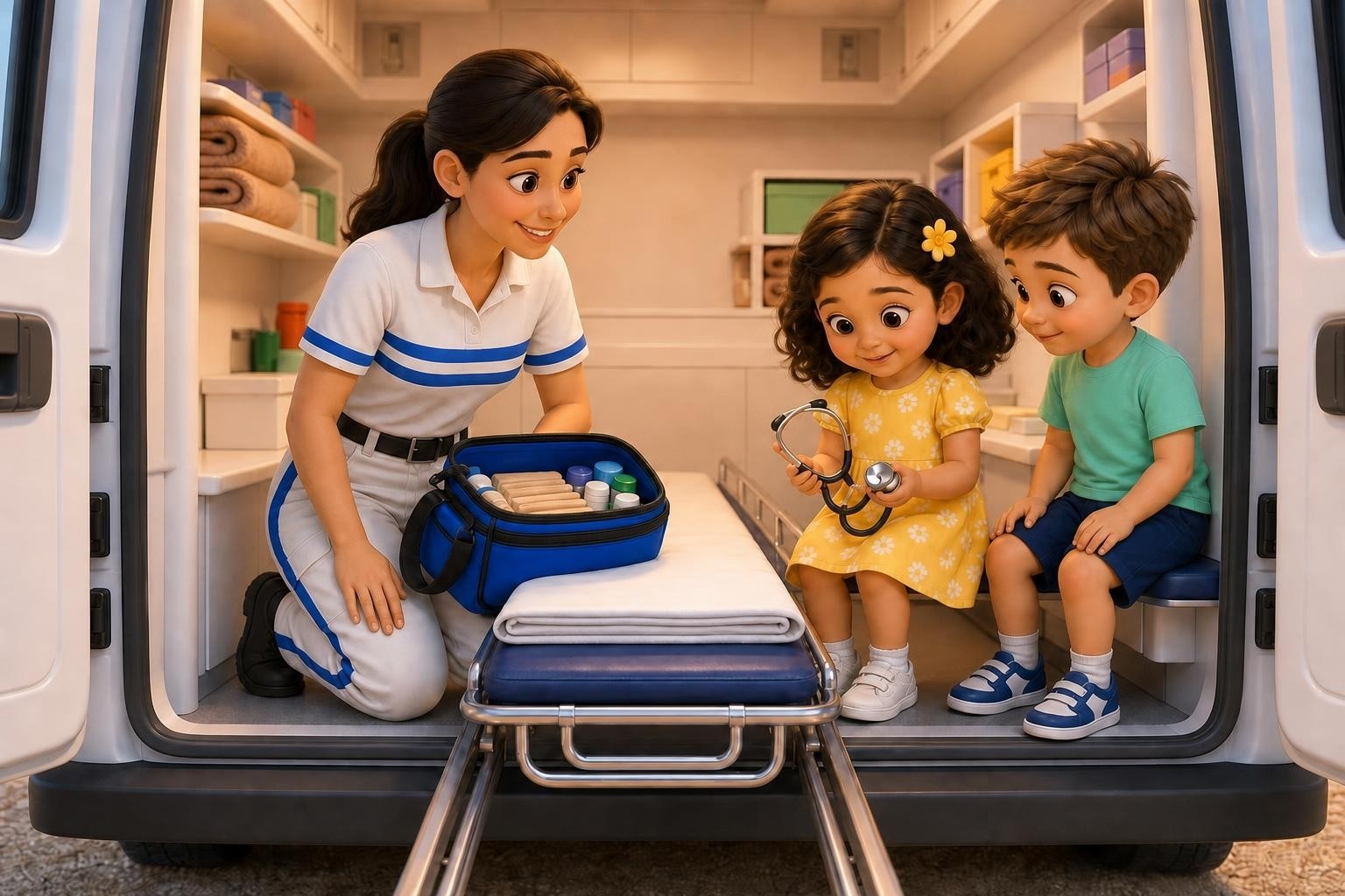 The Ambulance That Came to the Kindergarten