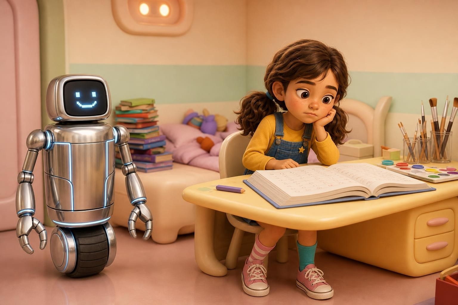 Seven Times Eight Equals a Robot