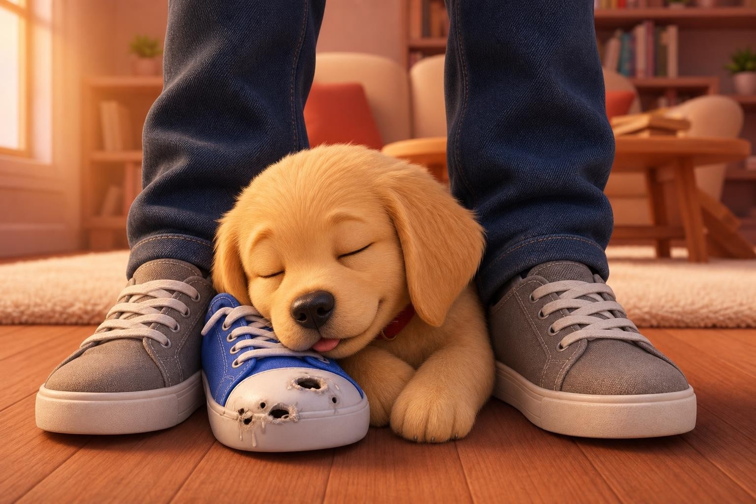 The Shoe the Puppy Loved Too Much