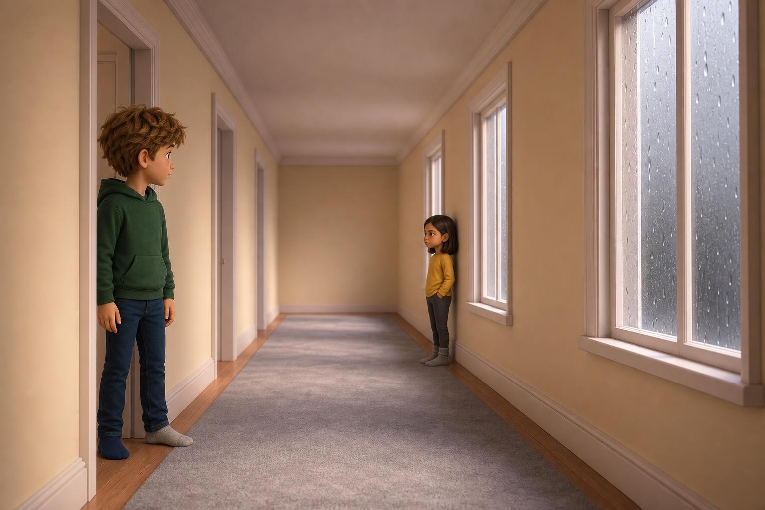 Two Kingdoms, One Hallway
