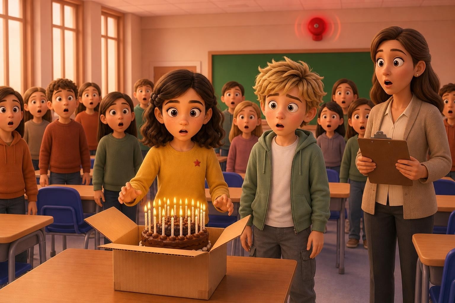 Where Do You Evacuate a Burning Cake?