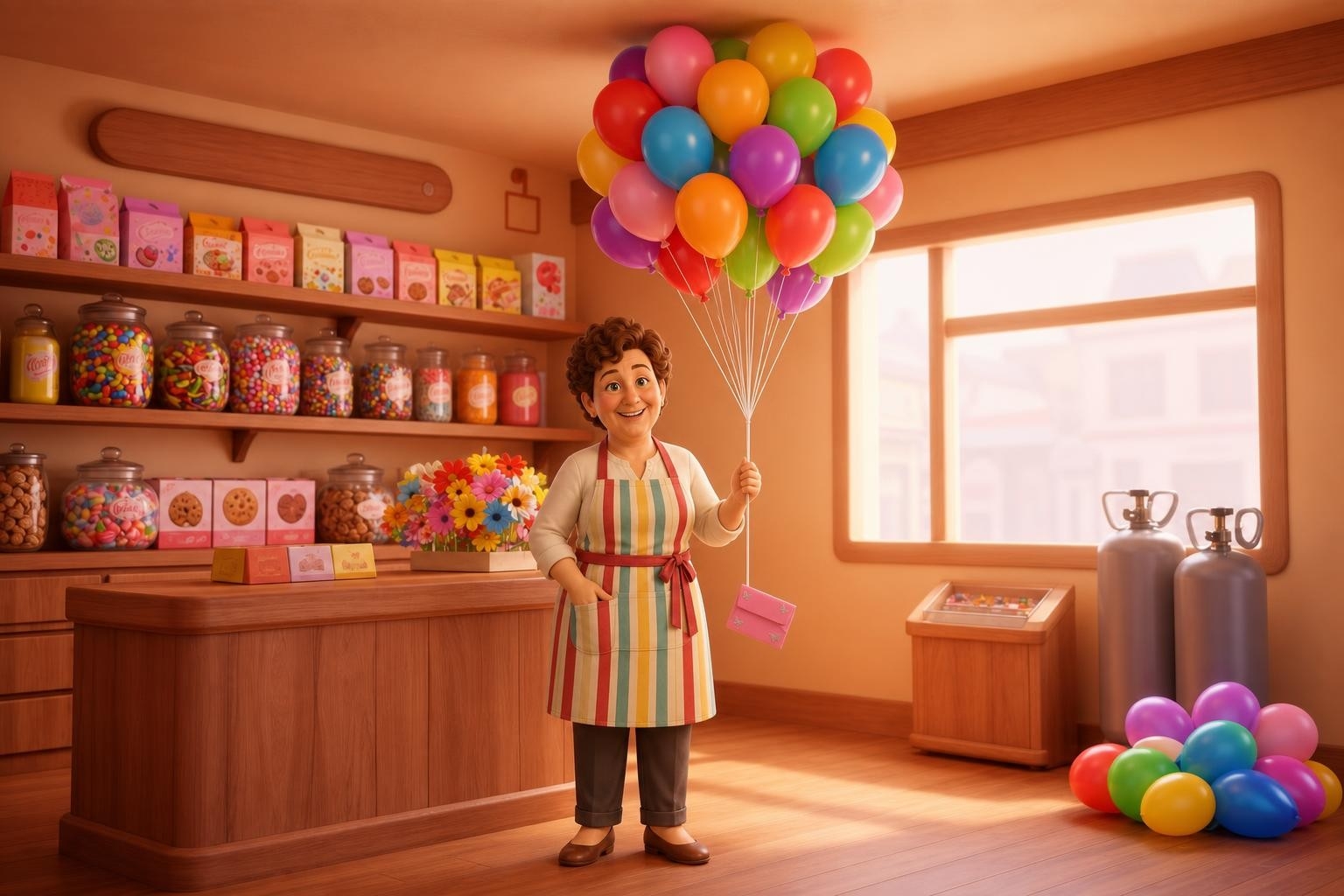 Watch Out, Slow Runaway Balloons!
