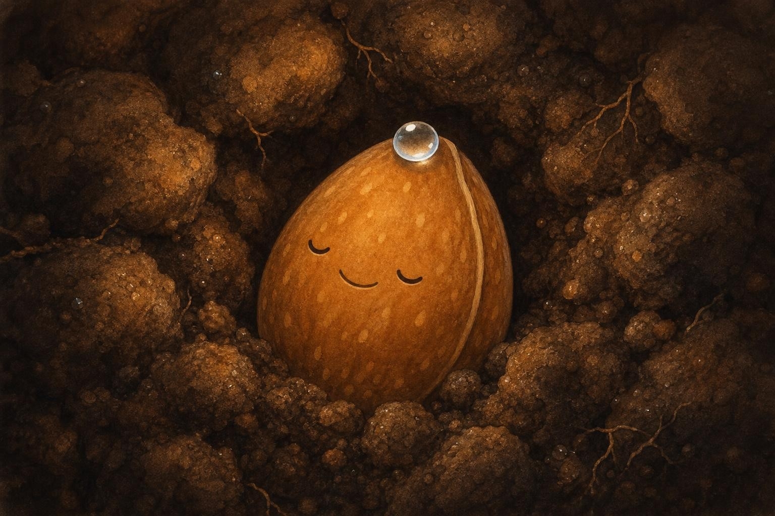 How Does a Seed Know Which Way is Up?