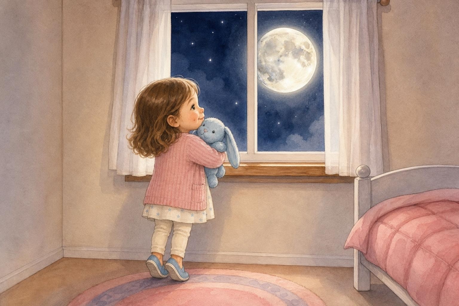 The Moon Walks With Us