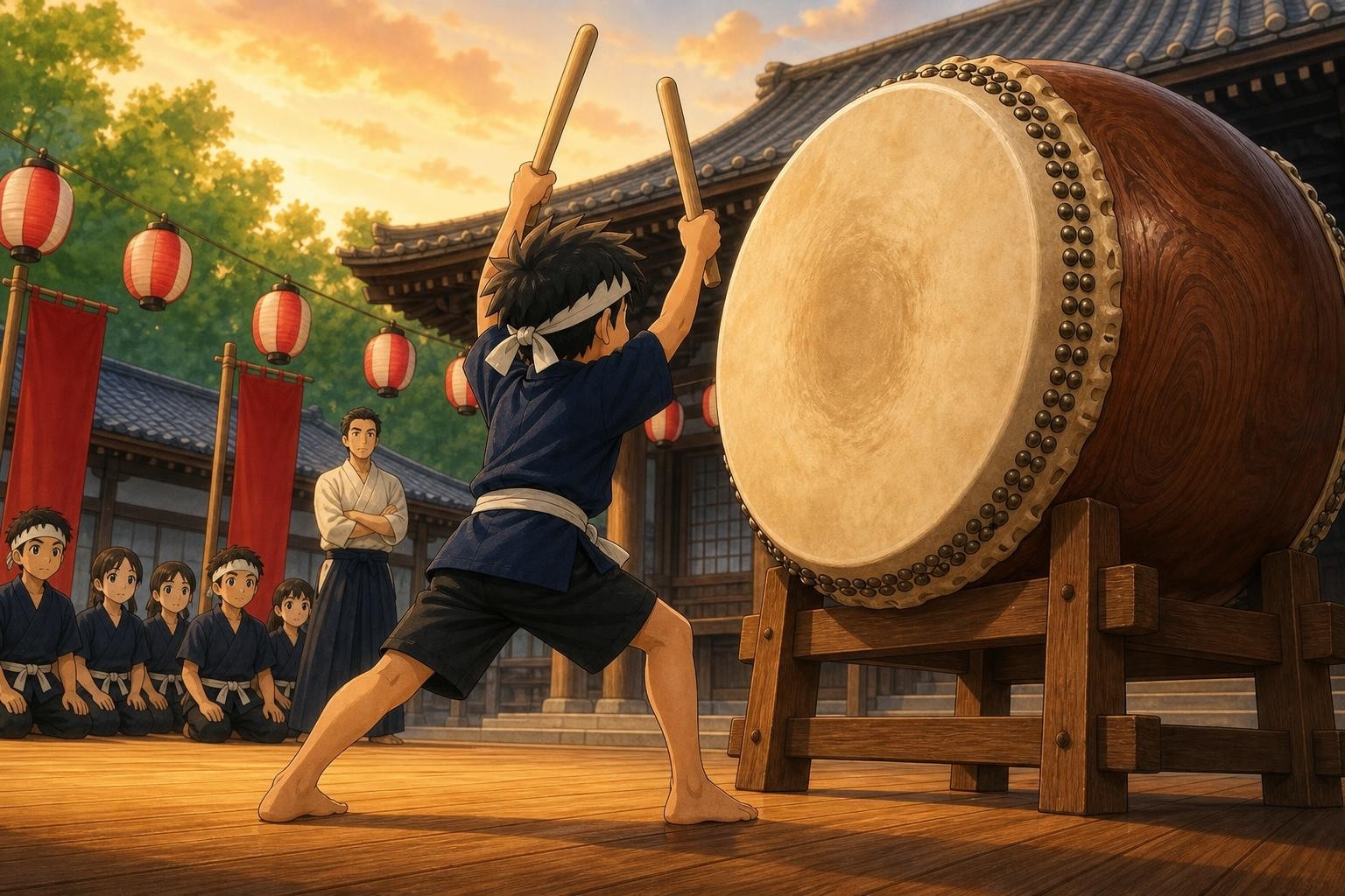 The Drums That Shake the Sky