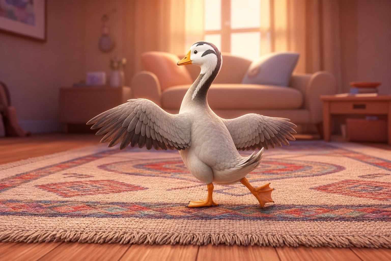 Watch Out, Goose in Reverse!
