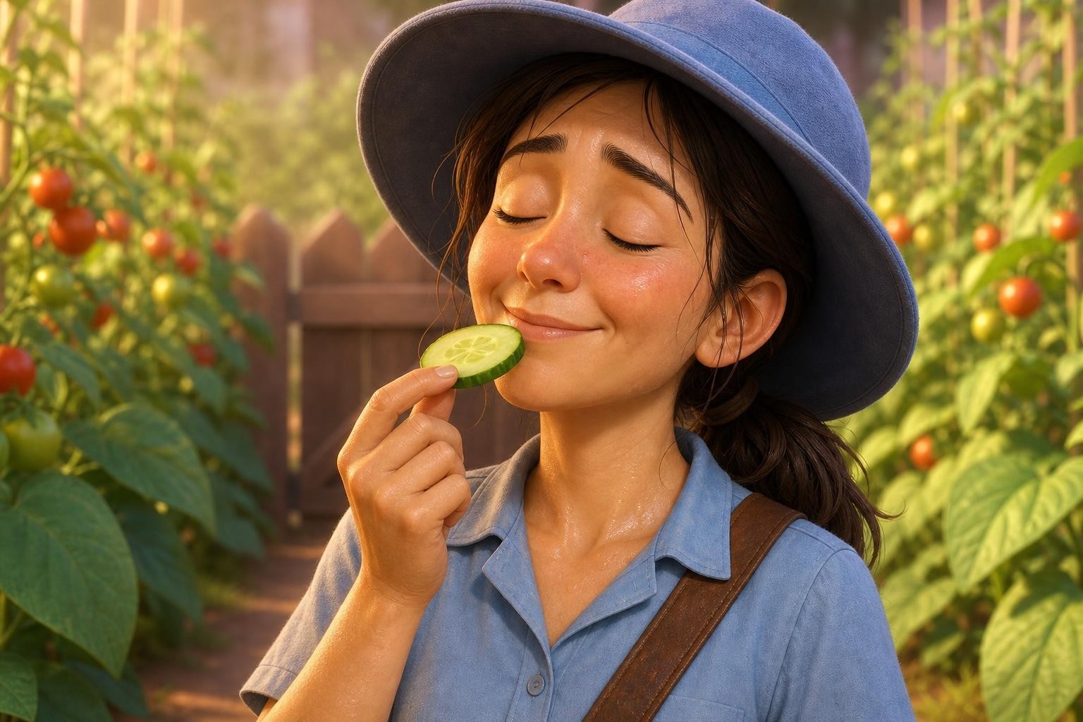A One-Cucumber Menu