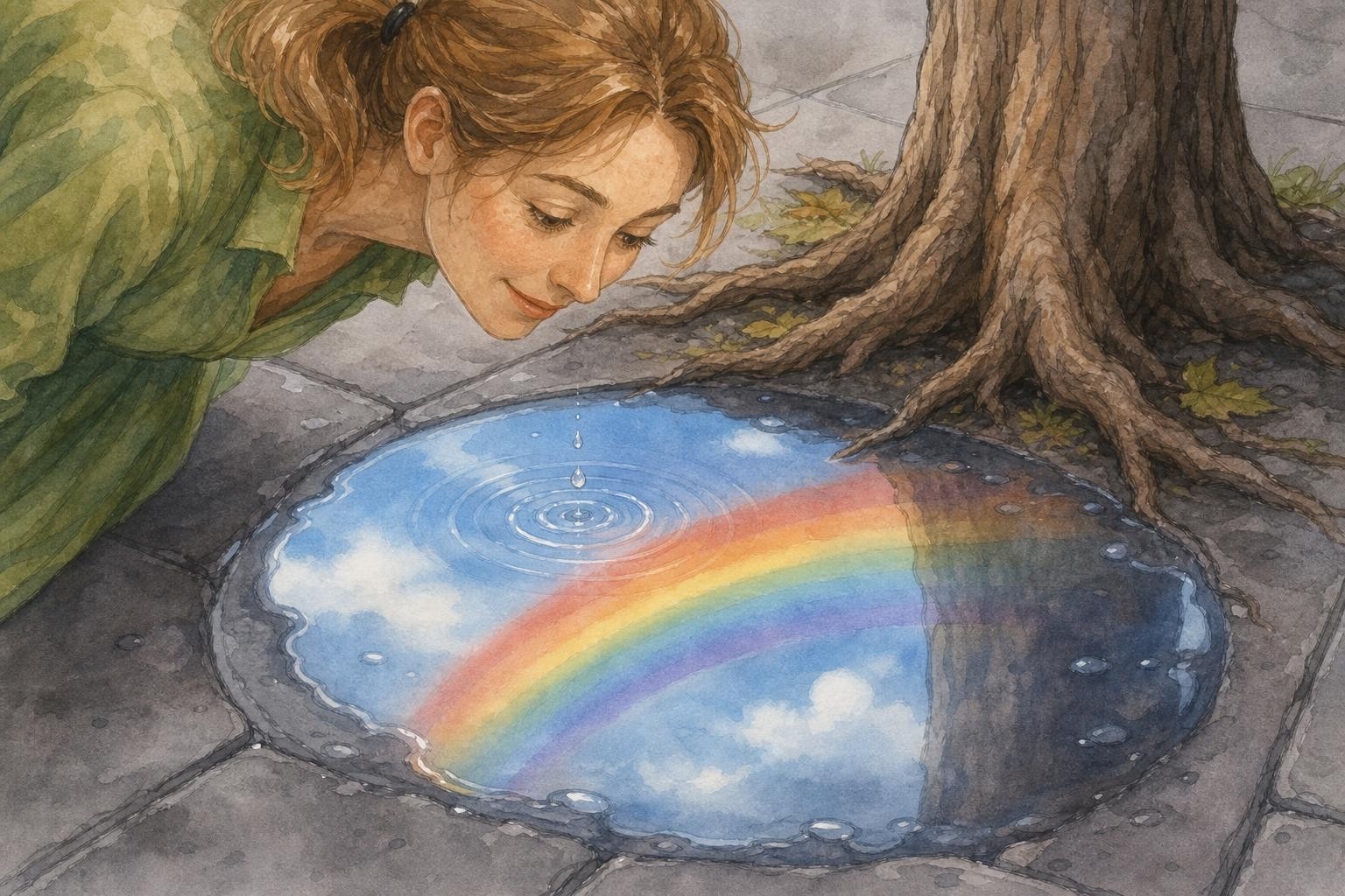 A Puddle from Another Day