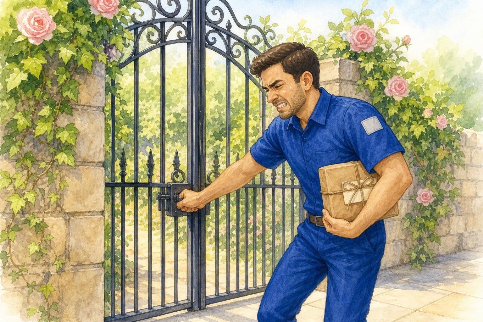 The Shy Iron Gate