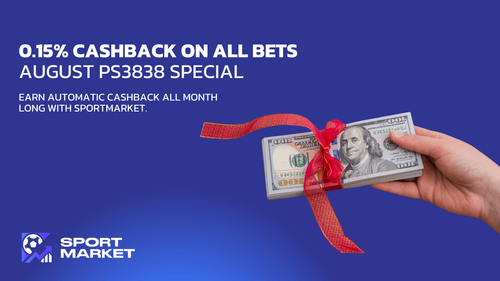 August 2025 PS3838 Cashback – Earn  0.15 % on All Bets