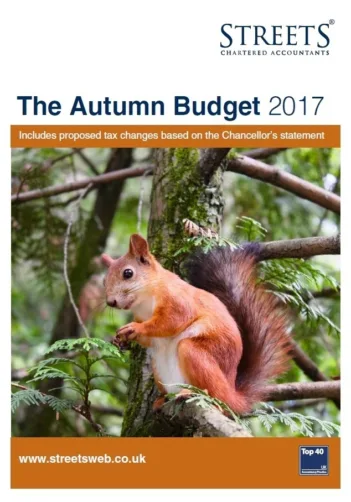 Streets Guide to The Autumn Budget 2017 Streets Guide to The Autumn Budget 2017