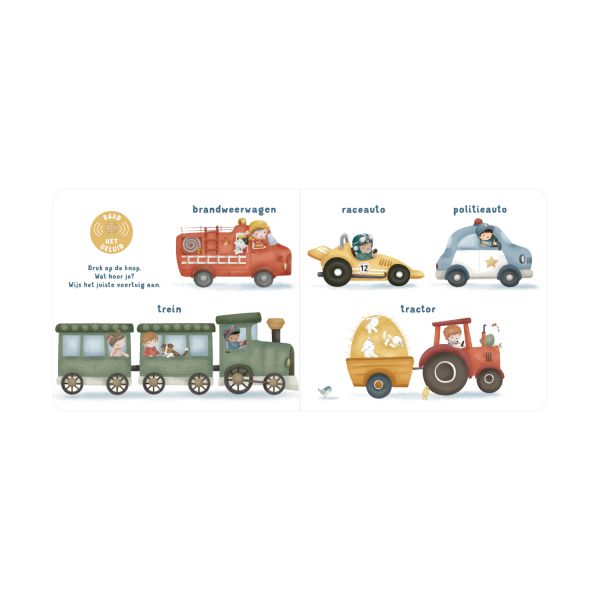 Little Dutch - Mijn geluidenboek - Voertuigen