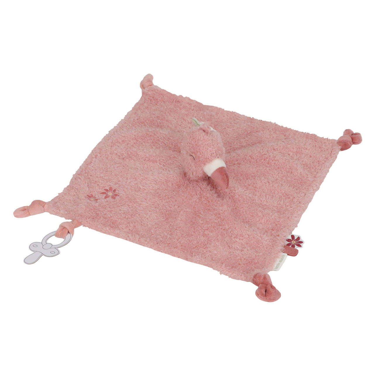Little Dutch Comfort Blanket Flamingo - Safari Friends