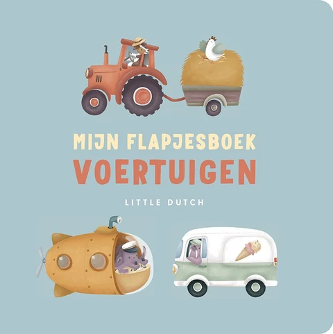 Little Dutch - Mijn flapjesboek Voertuigen