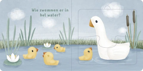 Little Dutch - Mijn dieren puzzelboek