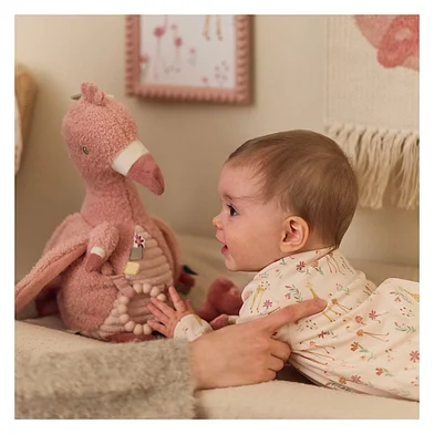 Little Dutch Activiteitenknuffel Flamingo