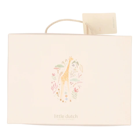 Geschenkdoos Giraffe - Roze