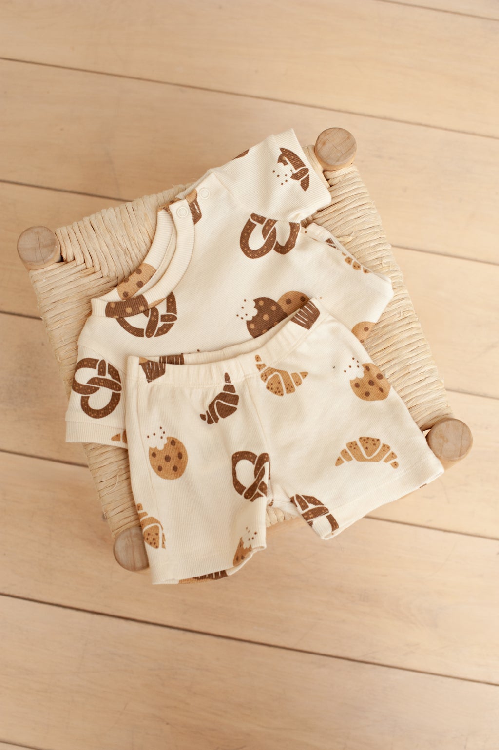 Feetje - Premium Summerwear- Cosy Crumbs - Ecru