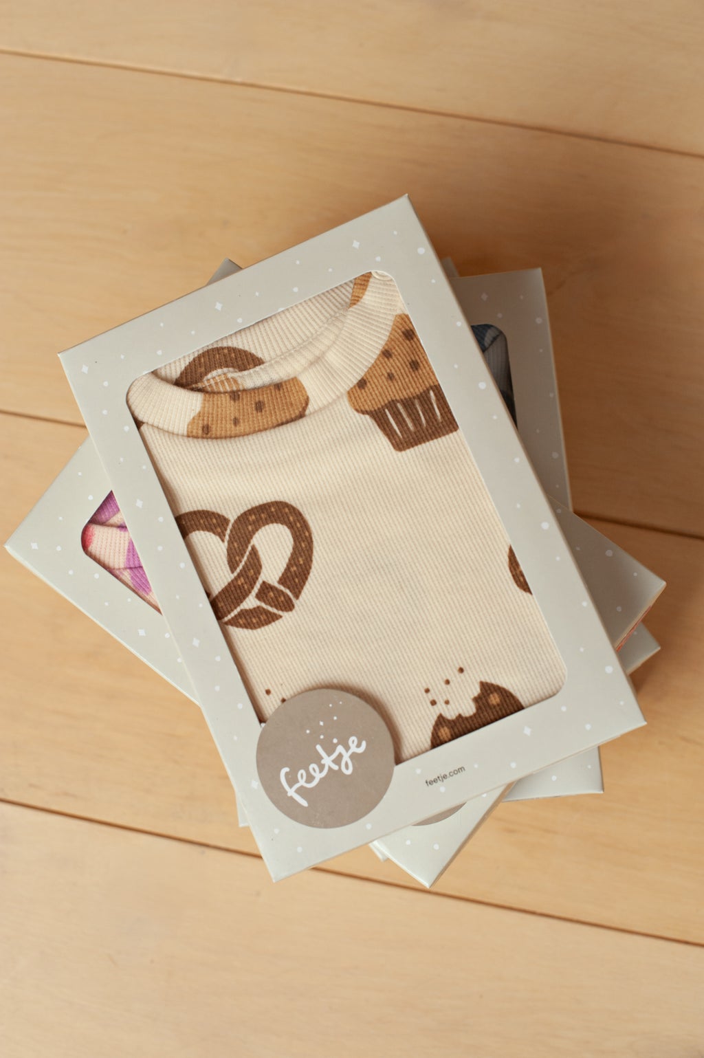 Feetje - Premium Summerwear- Cosy Crumbs - Ecru