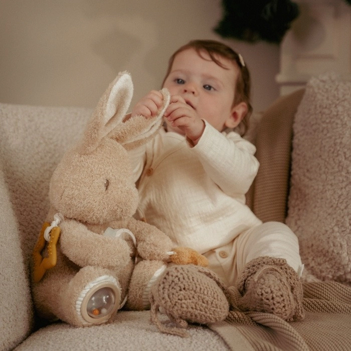 Little Dutch activiteitenknuffel Baby Bunny