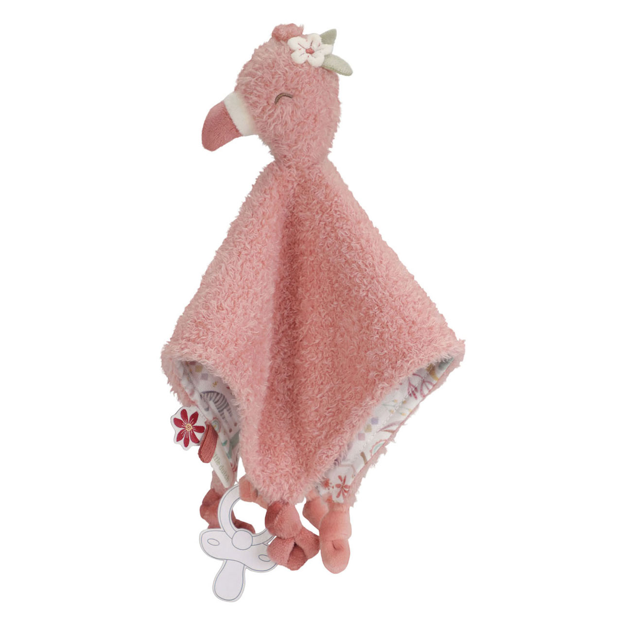 Little Dutch Comfort Blanket Flamingo - Safari Friends