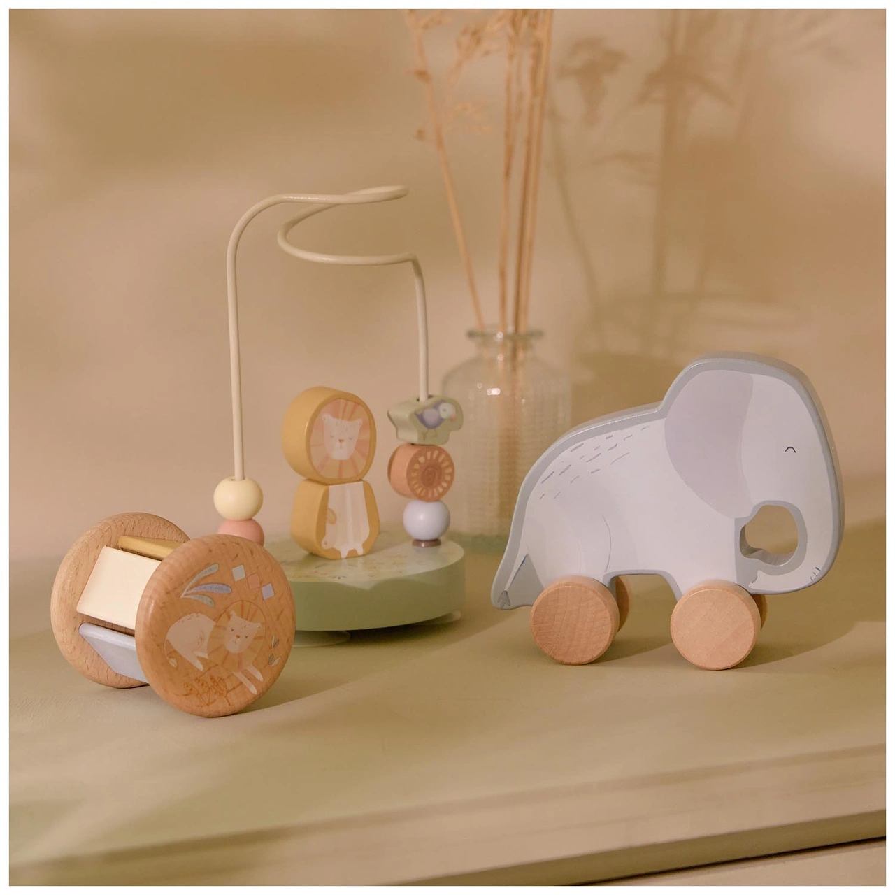 Little Dutch houten speelgoed giftset Safari Friends