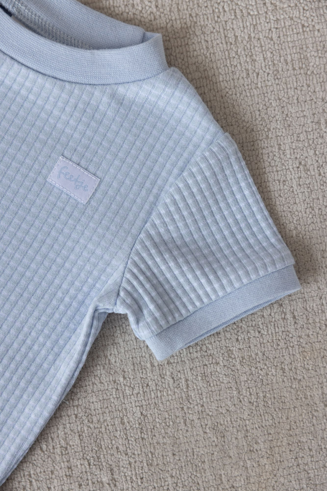 Feetje Wafelpyjama - Summer Special - Babyblue