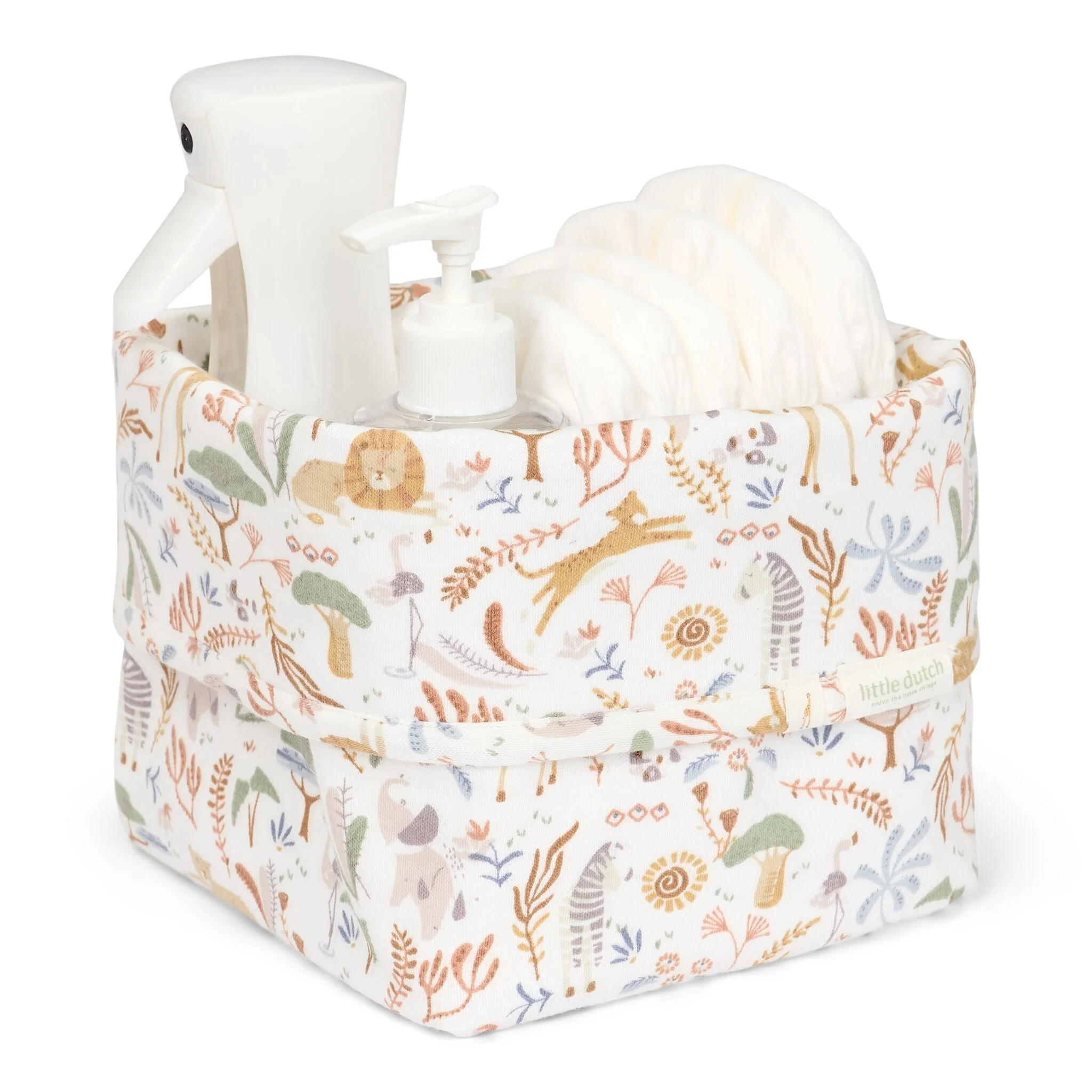 Little Dutch Commode mandje 15x15 cm - Safari Wonders