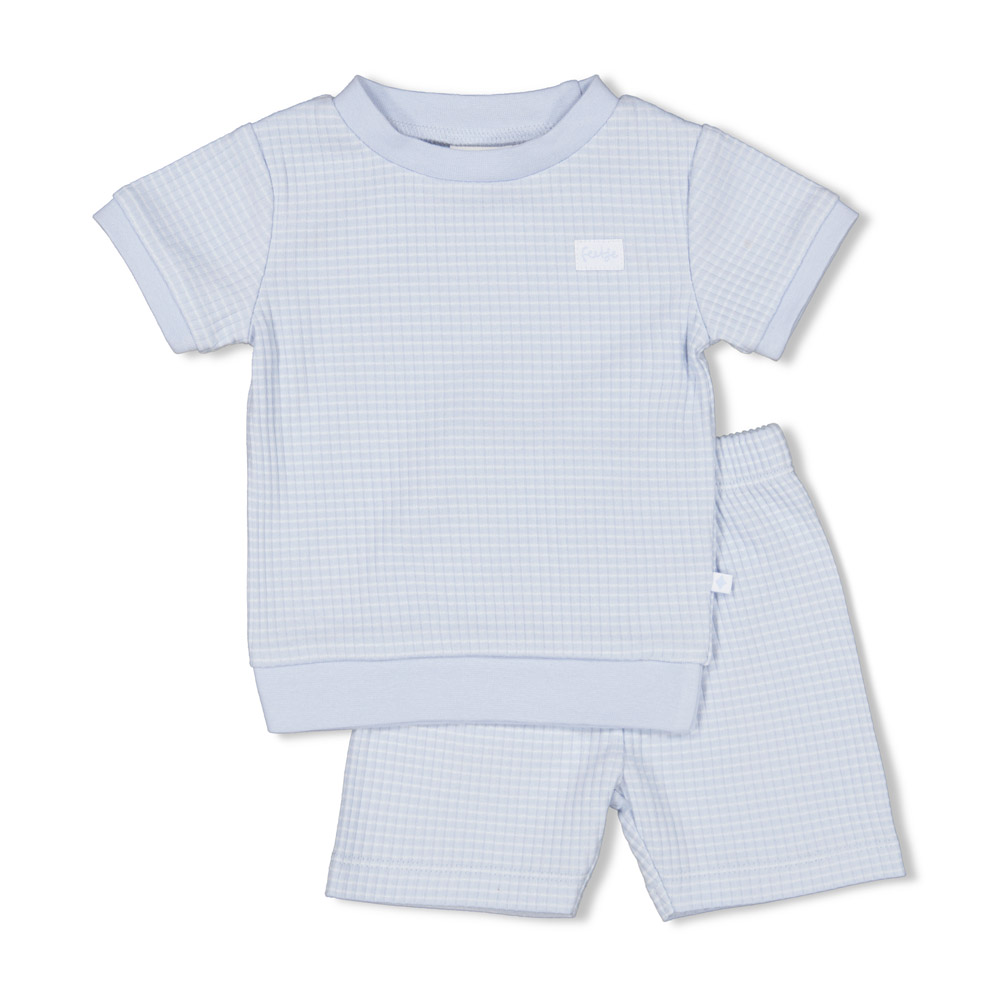 Feetje Wafelpyjama - Summer Special - Babyblue
