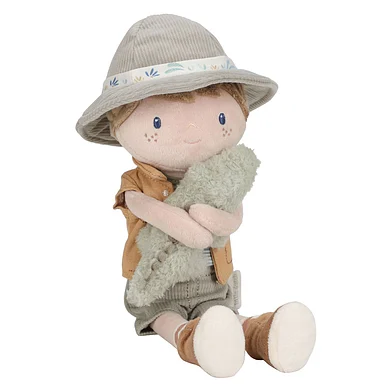 Little Dutch Knuffelpop Ranger Jim - Safari Friends 35cm GRS LD4686