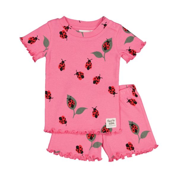 Feetje - Lily Ladybug - Premium Summerwear - Pink