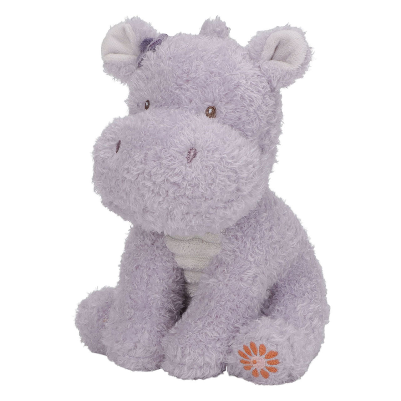 Little Dutch Knuffel Nijlpaard Paars 17 cm Safari Friends
