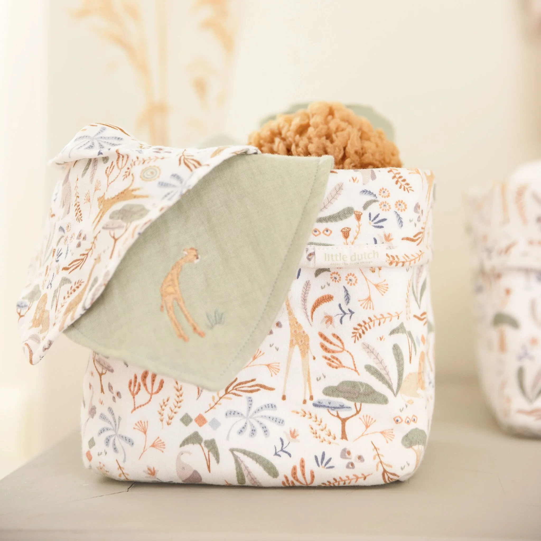 Little Dutch Commode mandje 15x15 cm - Safari Wonders